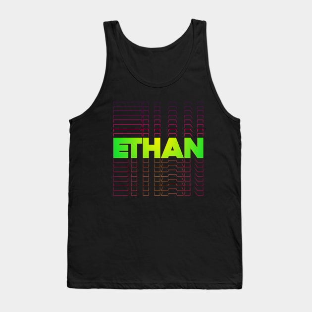 Ethan gift idea for boys men first given name Ethan Tank Top by g14u